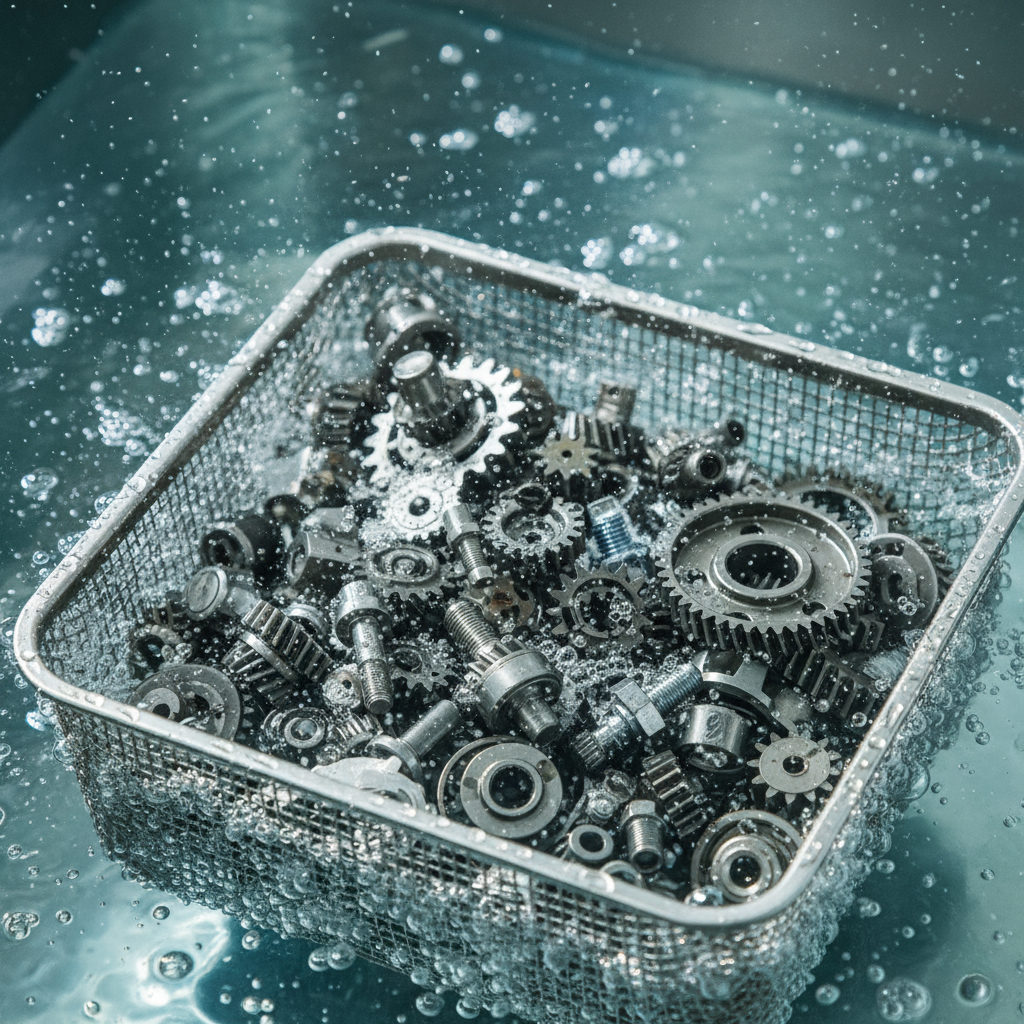 Otomotiv sektörü için şanzıman ve motor parçası yıkama sistemleri